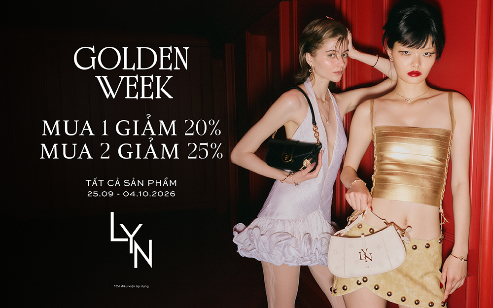 LYN I MUA 1 GIẢM 20%, MUA 2 GIẢM 25%