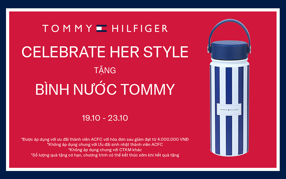 TOMMY HILFIGER I QUÀ TẶNG PHÁI ĐẸP