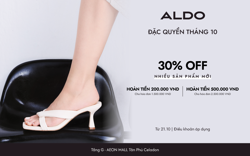 ALDO I ĐẶC QUYỀN THÁNG 10