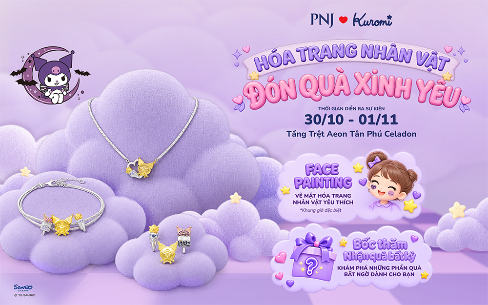 PNJ I HÓA TRANG XINH, RINH QUÀ YÊU!