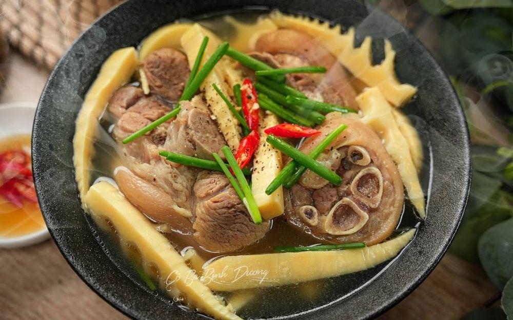 Cách nấu canh măng ngon, tốt cho sức khỏe ngày Tết