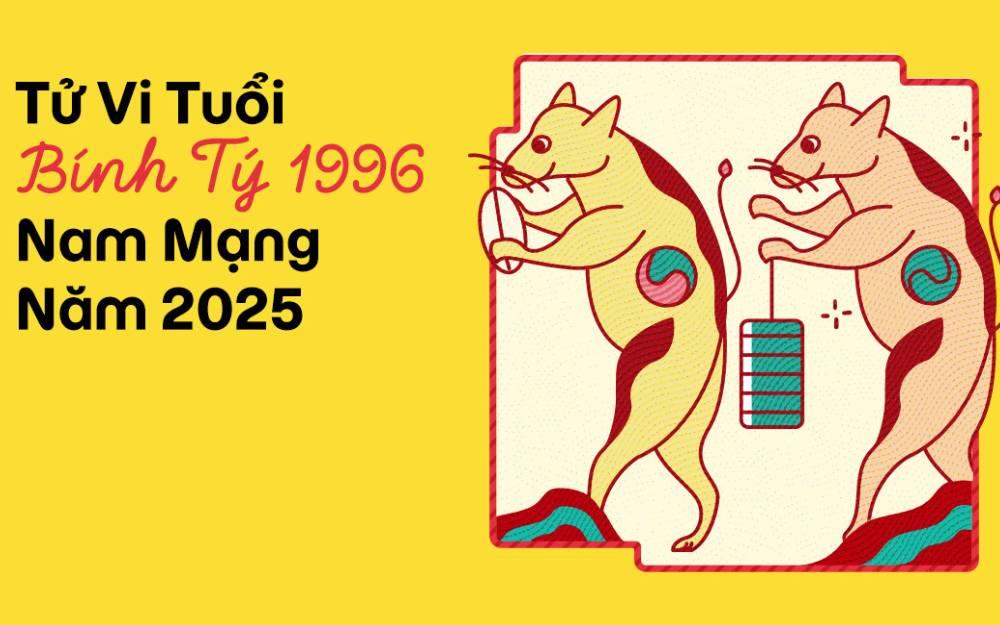 Tử vi tuổi Bính Tý 1996 nam mạng năm 2025 (Ất Tỵ)