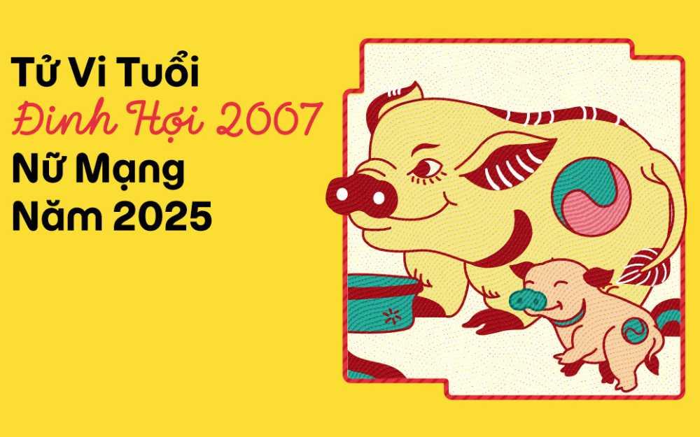 Tử Vi Tuổi Đinh Hợi 2007 Nữ Mạng Năm 2025 (Ất Tỵ)