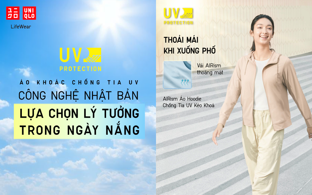 KHÁM PHÁ SẢN PHẨM CHỐNG TIA UV CÔNG NGHỆ NHẬT BẢN, NGĂN CHẶN HƠN 90%* TIA UV