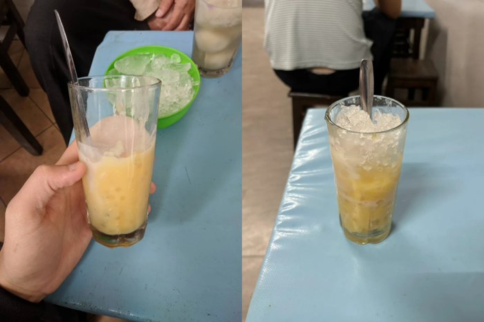 Ch&egrave; xanh dừa c&oacute; hương vị &ldquo;quyến rũ&rdquo;, kết hợp giữa vị b&ugrave;i b&ugrave;i của đậu v&agrave; dừa thơm b&eacute;o