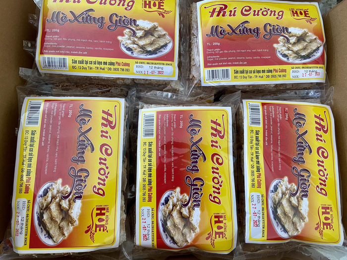 Ph&uacute; Cường l&agrave; một thương hiệu uy t&iacute;n, nổi tiếng với m&egrave; xửng thơm ngon, ngọt thanh