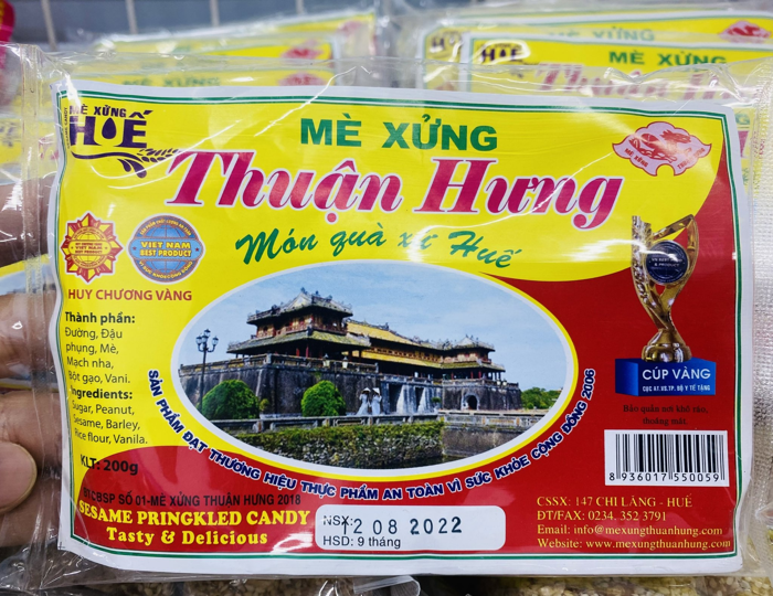 Thuận Hưng sử dụng c&ocirc;ng thức truyền thống để tạo ra m&egrave; xửng dẻo c&oacute; vị ngọt nhẹ đặc trưng