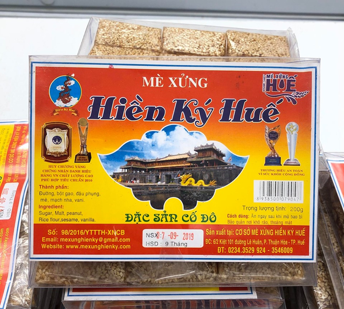 Hiền K&yacute; l&agrave; một trong những cửa h&agrave;ng m&egrave; xửng Huế ngon nhất