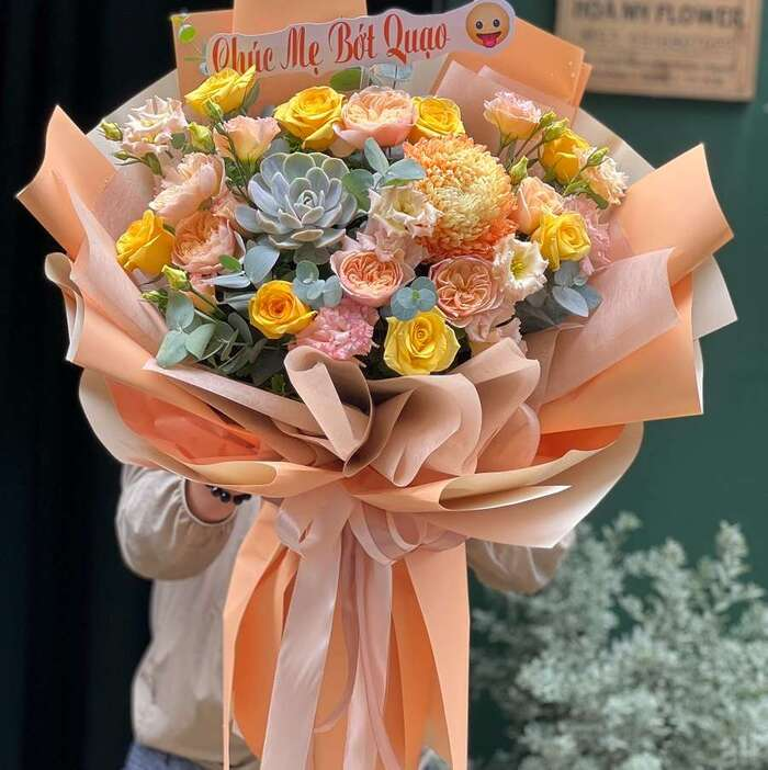 B&oacute; hoa xinh xắn tặng mẹ ng&agrave;y 8/3