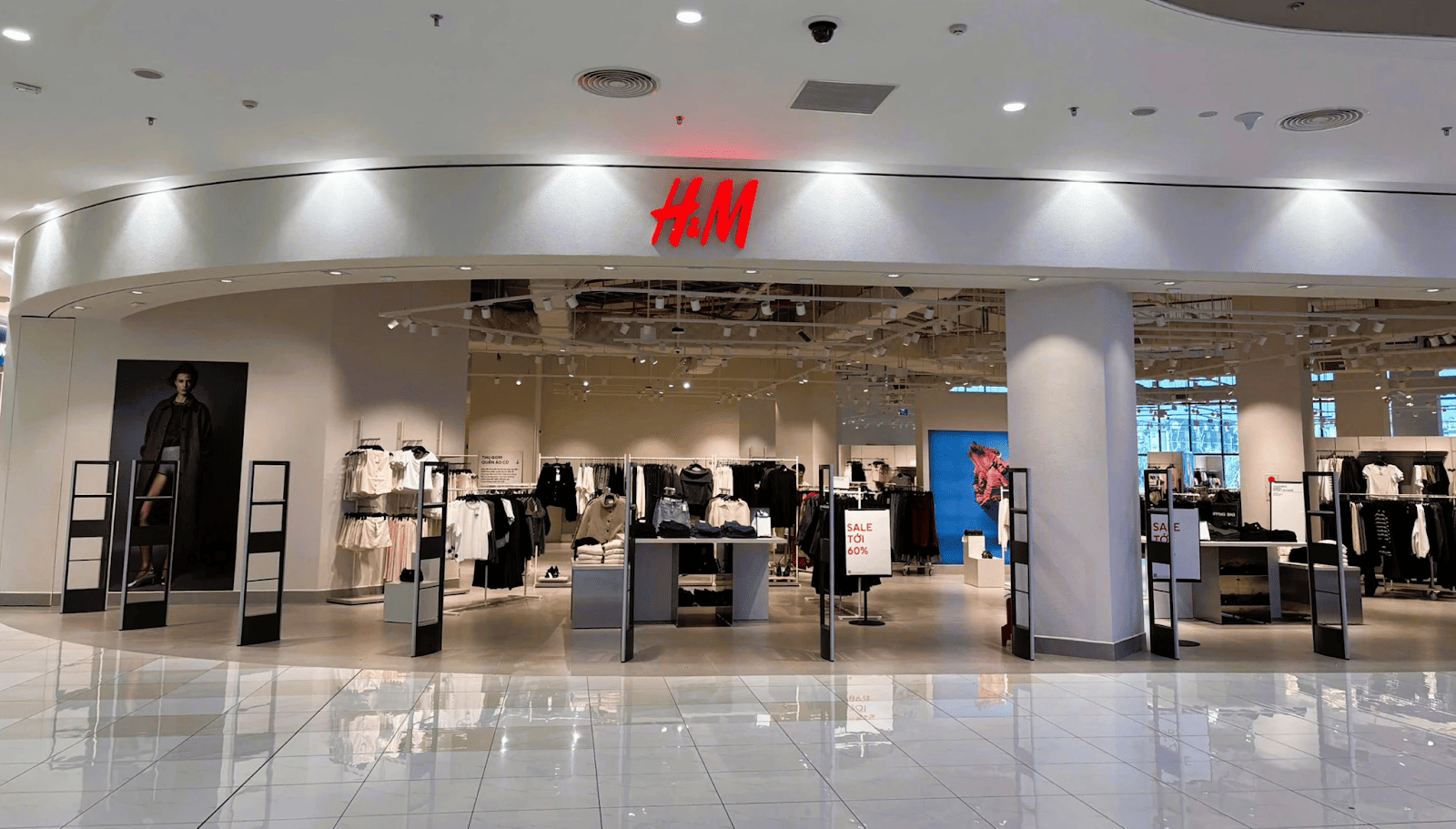 Shop thời trang H&M ở Huế