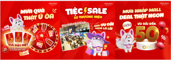 ưu đãi cuối tuần tại AEON MALL Huế