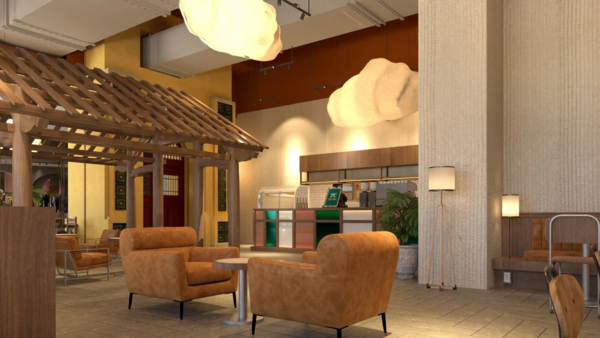 Không gian quán Anh Kafe đầy hoài cổ và yên bình