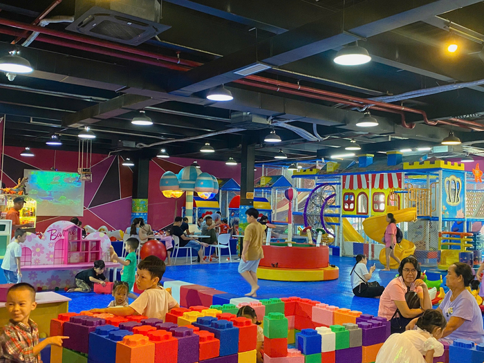 C’Kidzone - C'Sport - C'Game gồm có  nhiều trò chơi vận động hấp dẫn