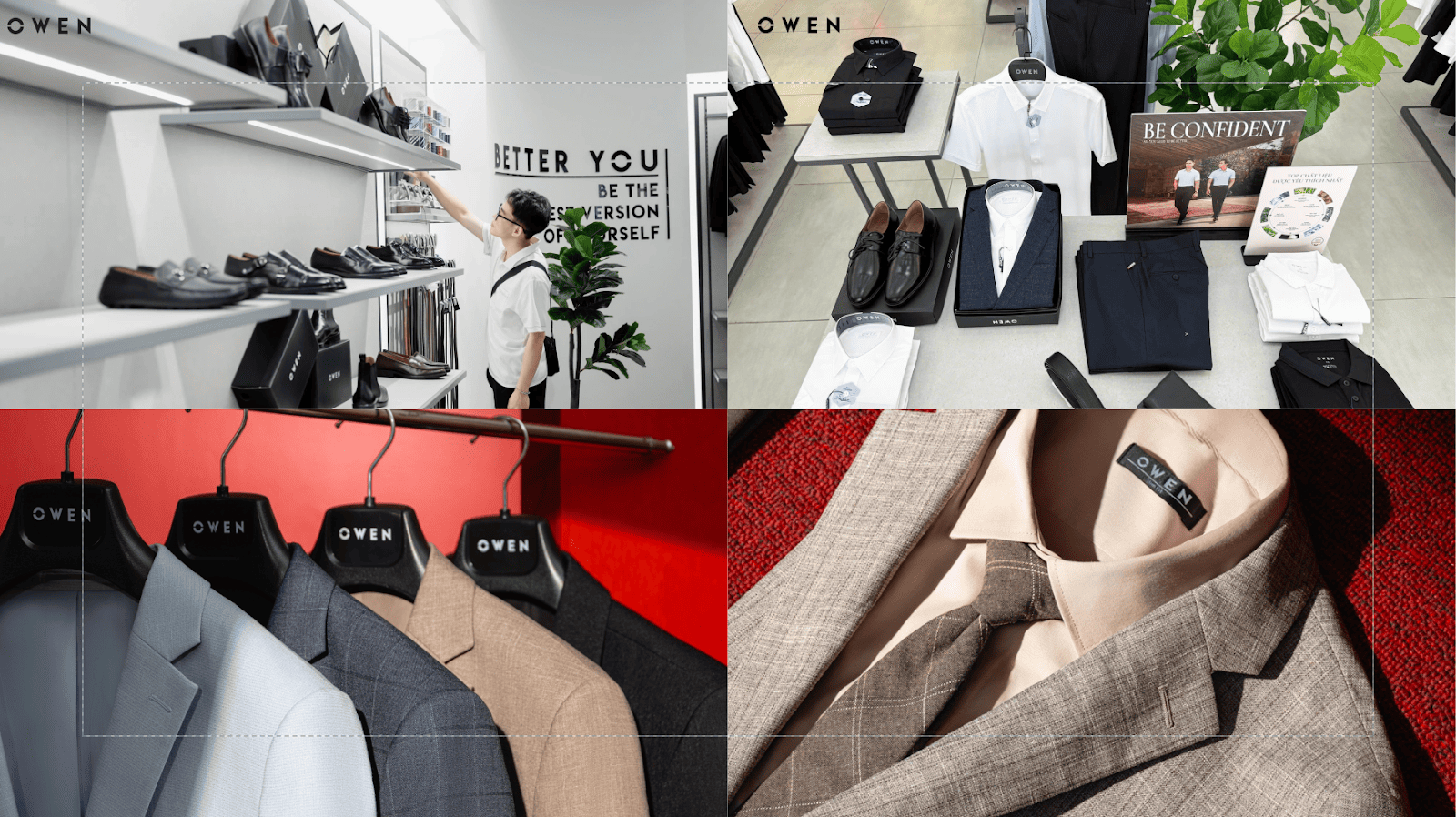 Shop quần áo Owen dành cho nam giới