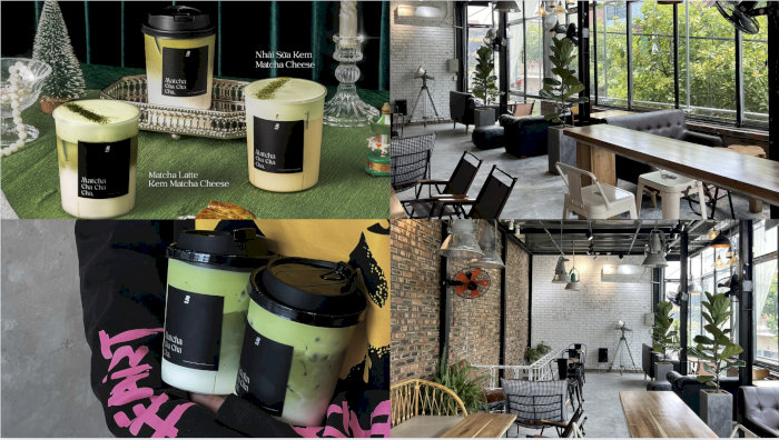 Bốn góc ảnh về đồ uống Take Away và không gian quán The Coffee House Signature tại Hà Nội.