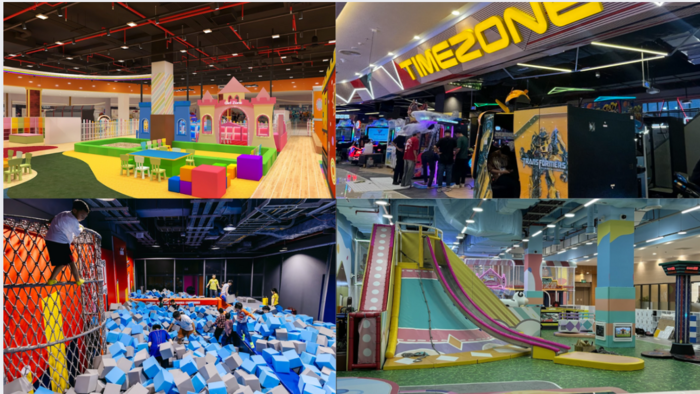 khu vui chơitại AEON MALL Huế