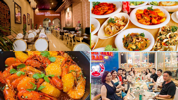 Nhà hàng Tràng Tiền Seafood: Buffet hải sản đầy ắp ghẹ, tôm