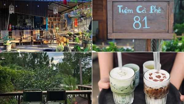 Tiệm cafe 81 nằm giữa rừng thông trong lòng TP Huế