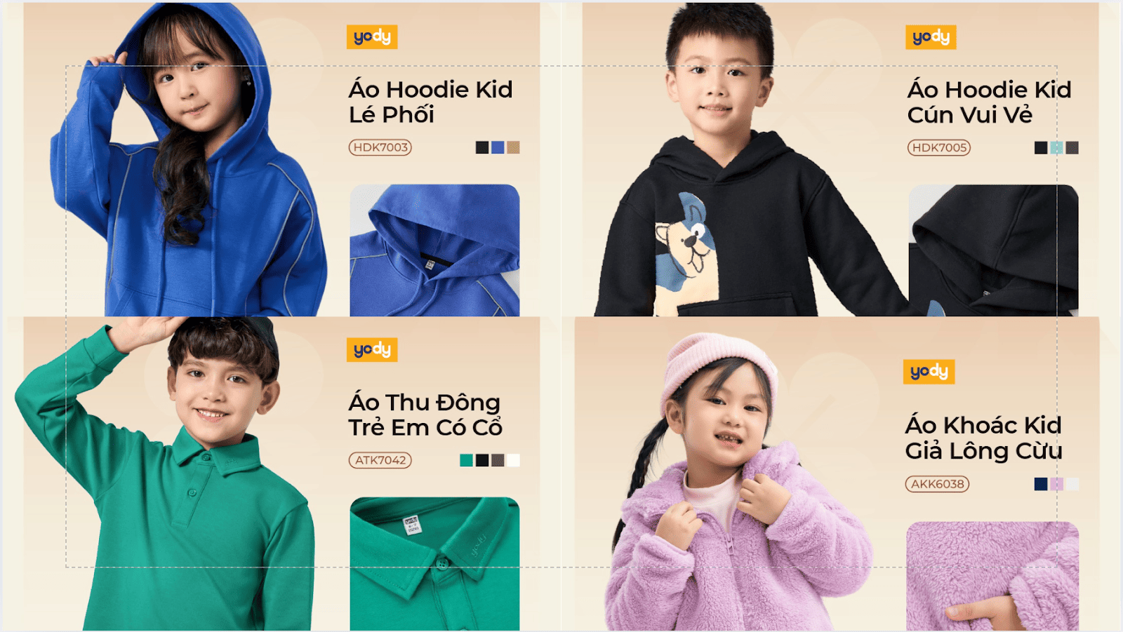 Shop thời trang YODY dành cho trẻ em