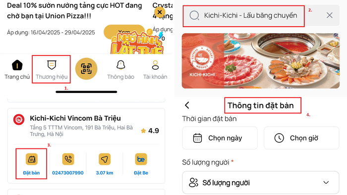 Tải ngay app Golden Spoon và đặt bàn nhanh chóng tại Kichi-Kichi – thưởng thức lẩu thả ga, không lo chờ đợi! đặt bàn qua golden spoon