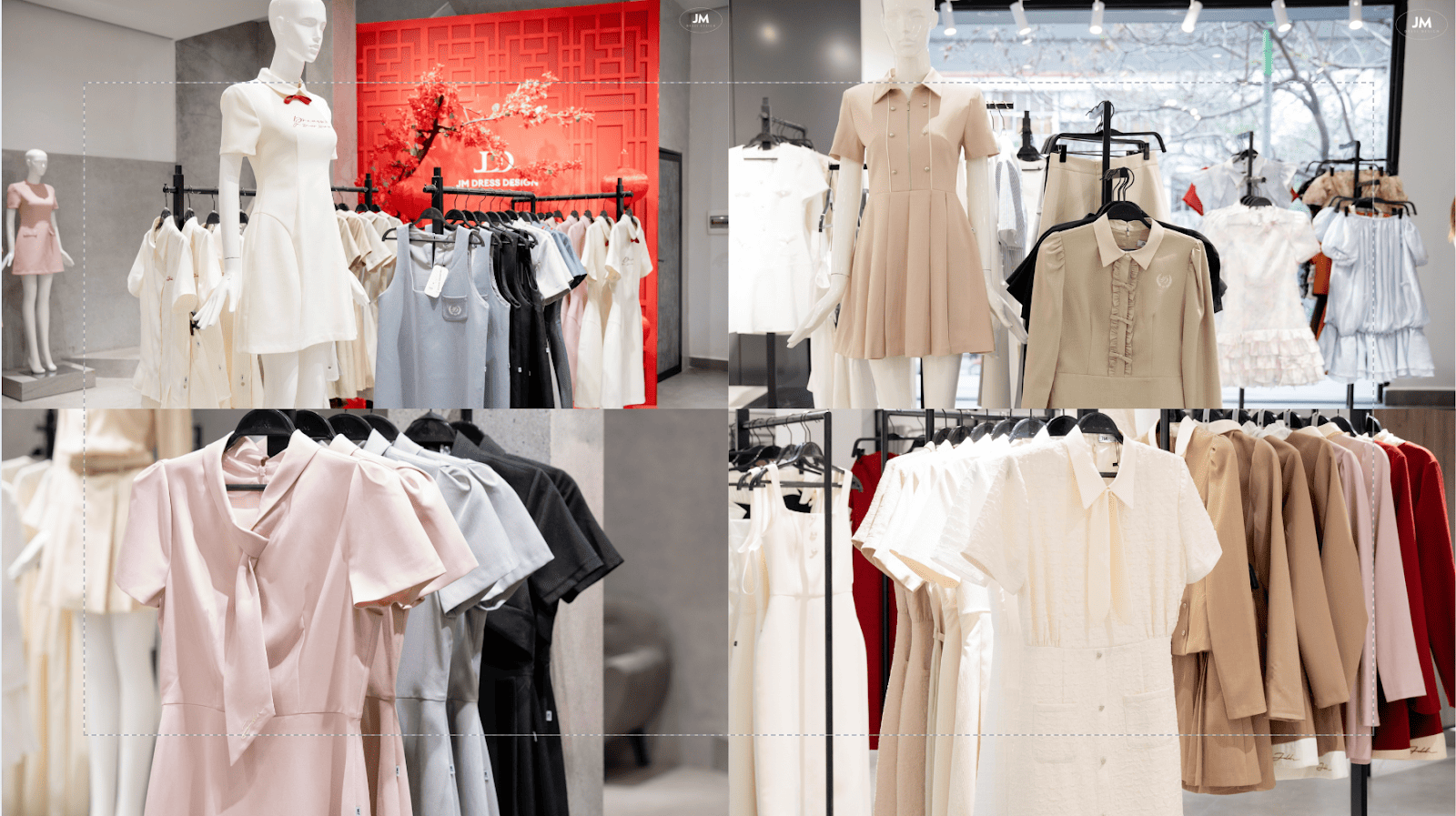 Thương hiệu JM Dress Design dành cho phái nữ trẻ trung, ngọt ngào
