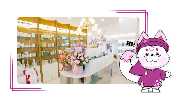 AKINA COSMETICS & HEALTHCARE không chỉ là cửa hàng mỹ phẩm mà còn là một trung tâm chăm sóc da chuyên sâu
