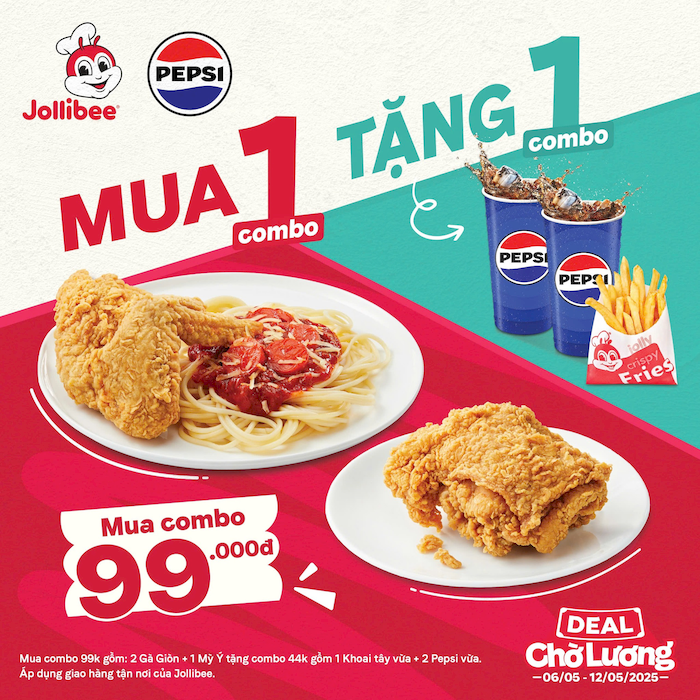  Thường xuy&ecirc;n truy cập website hoặc fanpage của Jollibee để kh&ocirc;ng bỏ lỡ bất kỳ &ldquo;deal hời&rdquo; n&agrave;o