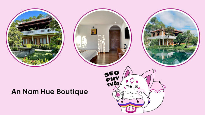 Nằm giữa l&agrave;ng bưởi nổi tiếng, An Nam Hue Boutique l&agrave; một kh&ocirc;ng gian nghỉ dưỡng đậm chất Huế xưa