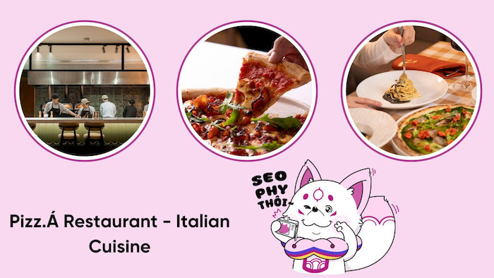 Pizz.&Aacute; l&agrave; nh&agrave; chuy&ecirc;n về c&aacute;c m&oacute;n &Yacute;, nổi bật với c&aacute;c loại pizza nướng củi thơm ngon, m&igrave; &Yacute;
