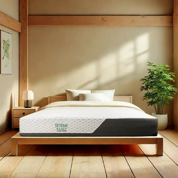 Nệm cao su của Luna được làm từ cao su thiên nhiên, giúp bạn tận hưởng giấc ngủ êm ái