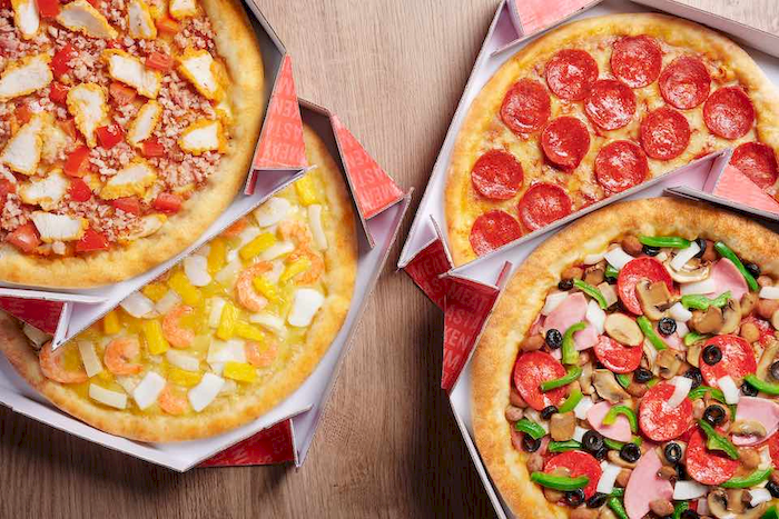 Menu Domino’s hầu như giống nhau ở tất cả các chi nhánh, đảm bảo trải nghiệm đồng nhất cho mọi khách hàng