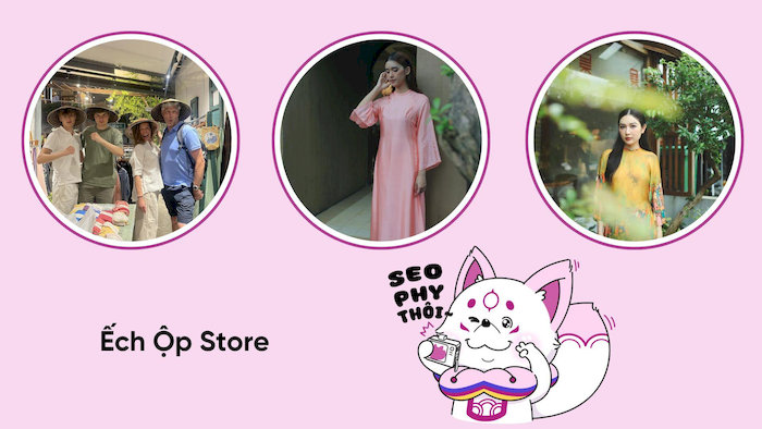 Ếch Ộp Store l&agrave; một cửa h&agrave;ng thời trang thiết kế độc đ&aacute;o, chuy&ecirc;n về c&aacute;c sản phẩm thủ c&ocirc;ng, đặc biệt l&agrave; &aacute;o d&agrave;i