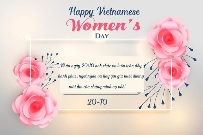 Một lời chúc ý nghĩa sẽ giúp vợ hiểu rõ tấm lòng và tình yêu của bạn