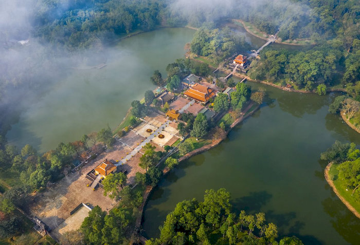 Lăng Minh Mạng thể hiện r&otilde; tư tưởng Nho gi&aacute;o v&agrave; triết l&yacute; trị quốc của vua Minh Mạng