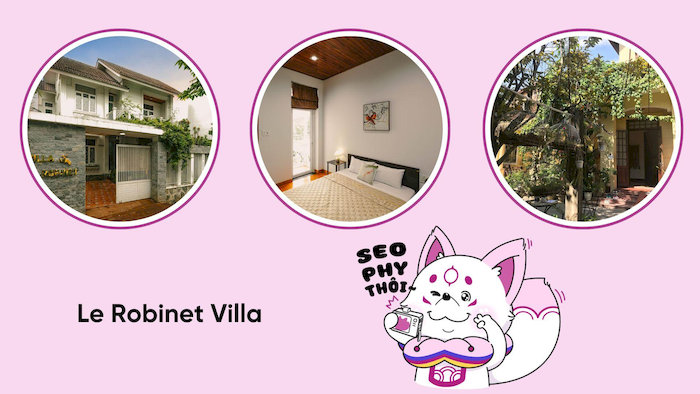 Le Robinet Villa sở hữu kh&ocirc;ng gian độc đ&aacute;o với phong c&aacute;ch kết hợp h&agrave;i h&ograve;a giữa n&eacute;t cổ điển v&agrave; l&atilde;ng mạn