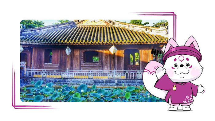 Thưởng trà tại cung Diên Thọ là cách giúp bạn cảm nhận rõ hơn về nhịp sinh hoạt của hoàng tộc ngày xưa
