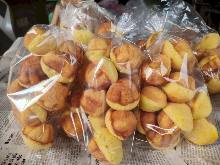 B&aacute;nh Thuẫn c&oacute; m&ugrave;i thơm nhẹ nh&agrave;ng v&agrave; vị ngọt vừa phải, b&eacute;o dịu