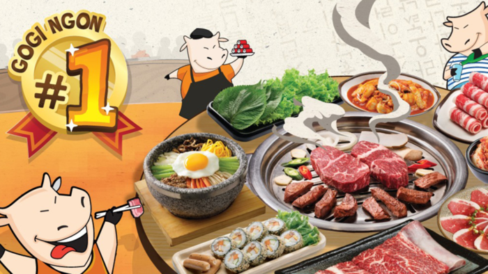 Gogi House là điểm hẹn lý tưởng cho team mê thịt nướng chuẩn vị Hàn