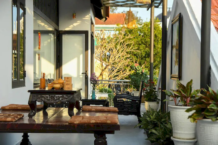 Asean Garden Homestay mang đến cảm giác thân thuộc với kiến trúc đậm chất Á Đông
