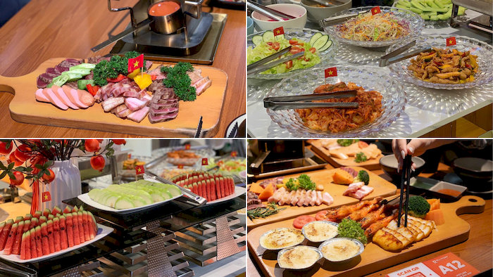 Quầy line tại Roll Story làm “say đắm” các thực khách yêu thích ẩm thực Hàn Quốc