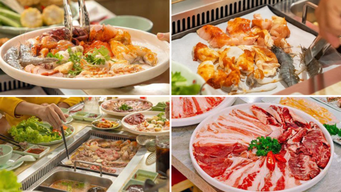 Sakaya phục vụ buffet nướng lẩu Nhật với hơn 80 món trong không gian sang trọng