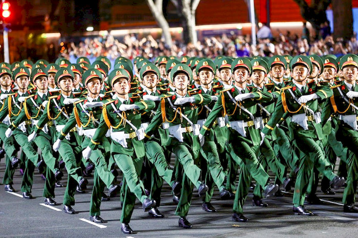 Lễ diễu binh, diễu h&agrave;nh diễn ra tại Quảng trường Ba Đ&igrave;nh, H&agrave; Nội
