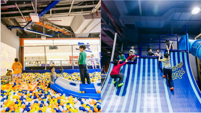 Jump Arena - s&acirc;n chơi l&yacute; tưởng đậm chất ri&ecirc;ng d&agrave;nh cho c&aacute;c b&eacute;