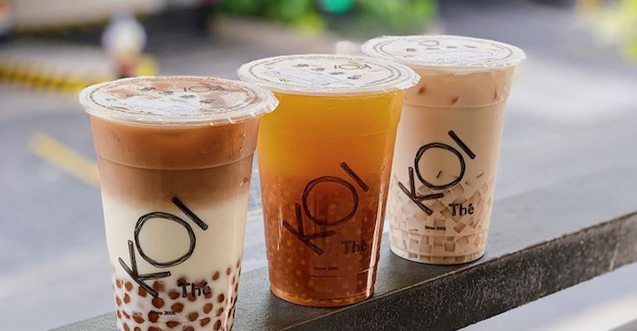 Koi Th&eacute; mang đến nhiều m&oacute;n tr&agrave; sữa, tr&agrave; tr&aacute;i c&acirc;y thơm ngon, hấp dẫn v&agrave; cao cấp cho người d&acirc;n Cố đ&ocirc;