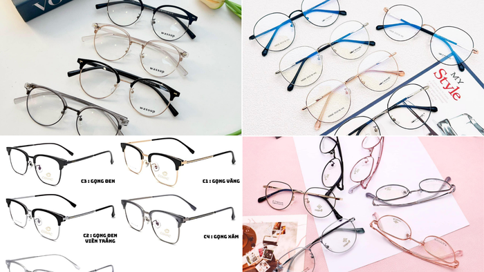 Mắt kính Anna có đa dạng các loại kính chất lượng và thời trang 