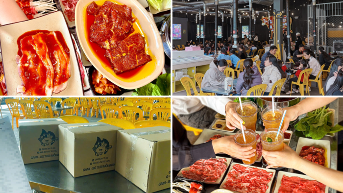 Gami là nơi tụ họp cuối tuần cực chill với không gian mở rộng rãi, menu BBQ phong phú