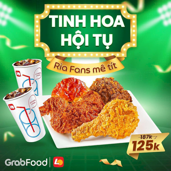 G&agrave; r&aacute;n lu&ocirc;n l&agrave; m&oacute;n chủ lực tinh hoa ẩm thực nhất tại Lotteria Huế.