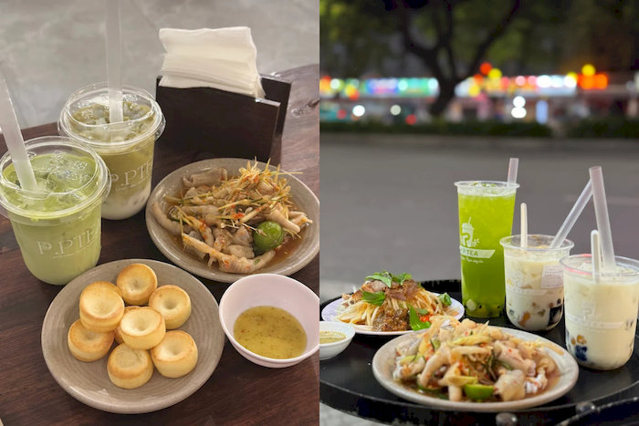 P.P Tea chinh phục kh&aacute;ch h&agrave;ng bằng những m&oacute;n tr&agrave; sữa độc đ&aacute;o v&agrave; thực đơn ăn vặt hấp dẫn