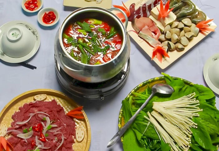 Đồ ăn tươi ngon l&agrave; điểm cộng cực lớn của qu&aacute;n