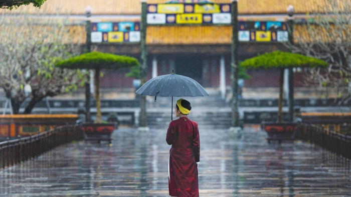 N&eacute;t buồn man m&aacute;c của Huế trong những ng&agrave;y mưa